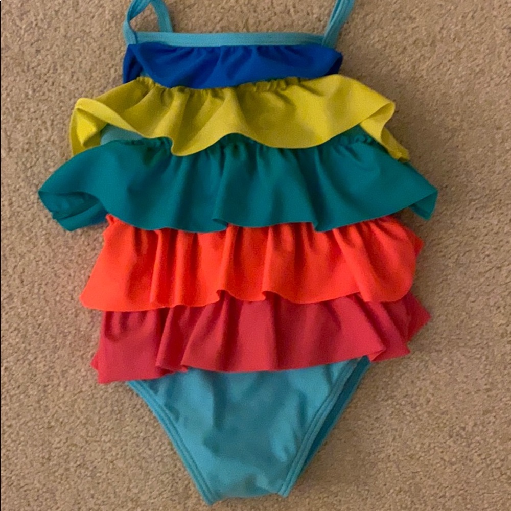 Mini Boden Ruffle swimsuit